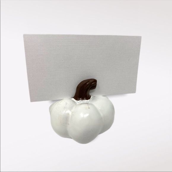 3/$15 CELEBRATE IT | Mini Pumpkin Place Card Holders (x2 boxes) - Picture 3 of 5